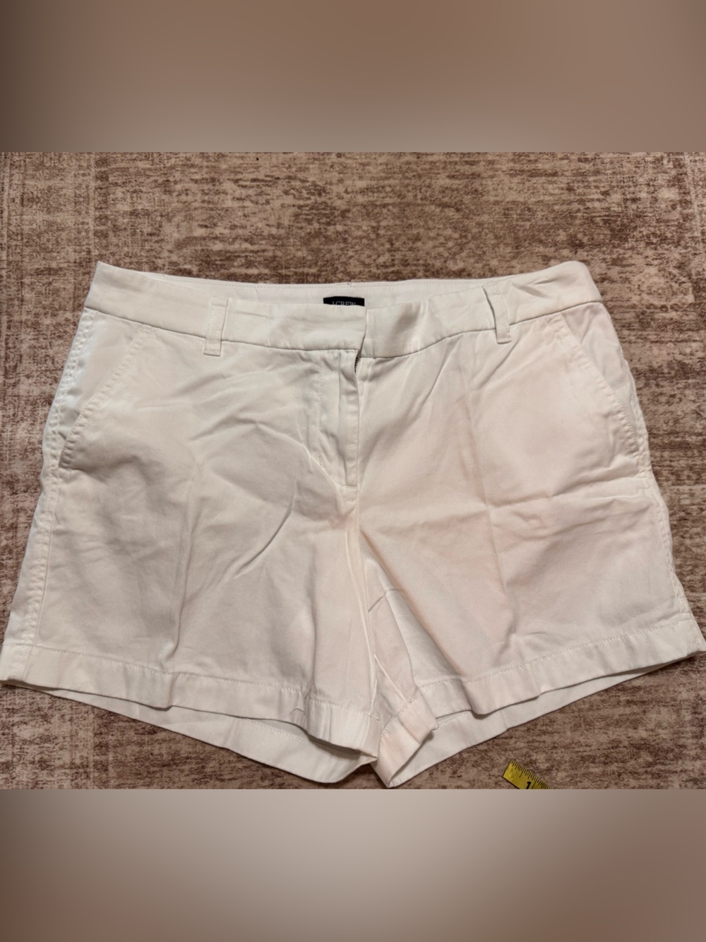 J. Crew White Women's Cotton Shorts size 12